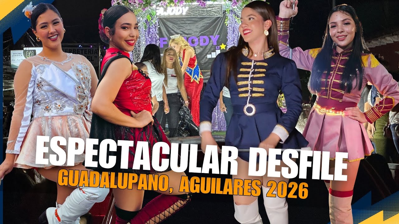Espectacular Desfile Guadalupano en las Fiestas de Aguilares 2026, no te lo podes perder.