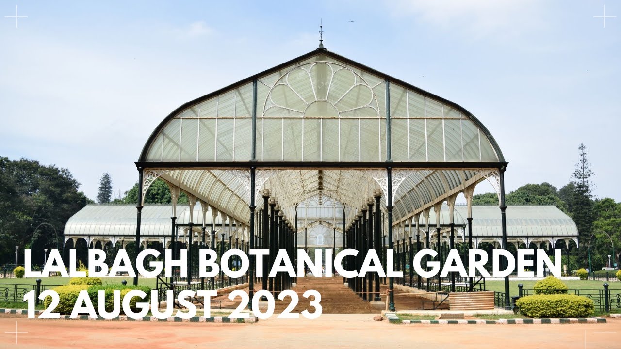 Lalbagh Botanical Garden - Bangalore | 12 August 2023 | Walking Tour 4K