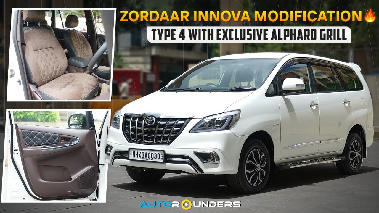 Innova revamped inside-out!🤩 | Watch the full video for a surprise |📍Autorounders