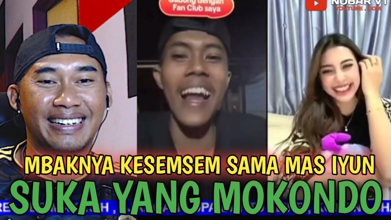 Mbaknya kesemsem sama mas iyun, suka yang mokondo