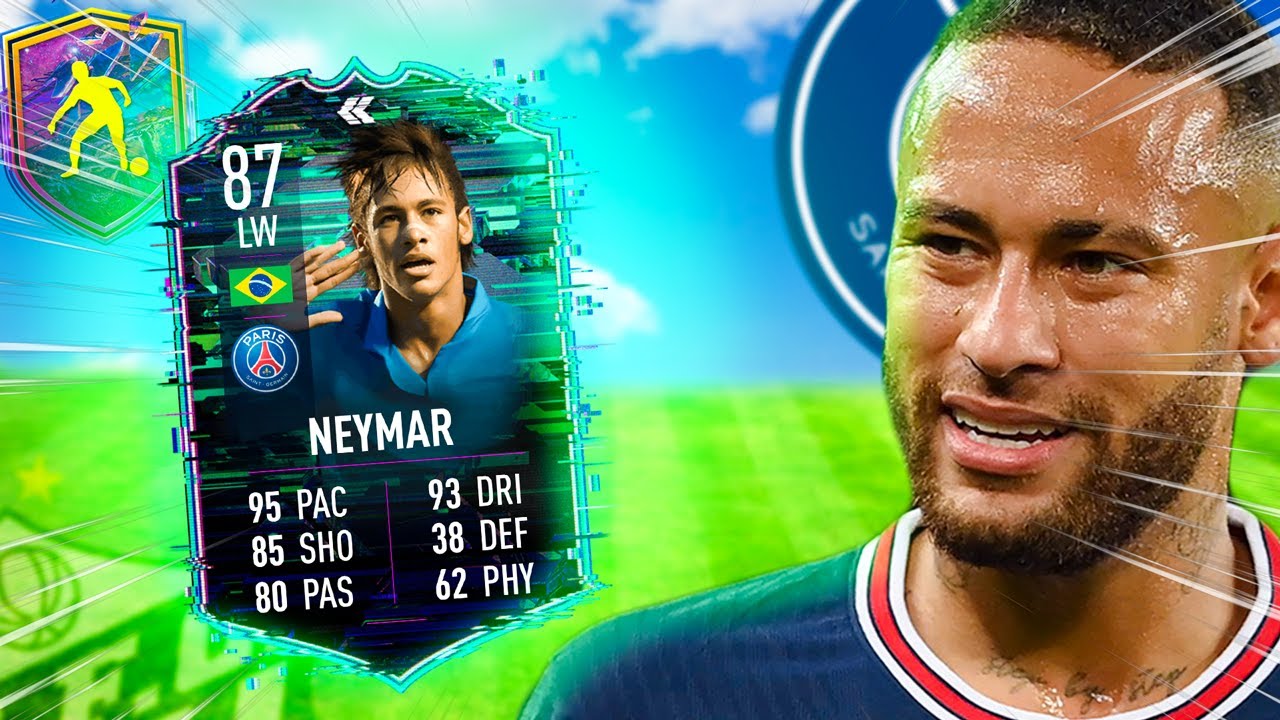 87 FLASHBACK NEYMAR FIFA 22 PLAYER REVIEW!