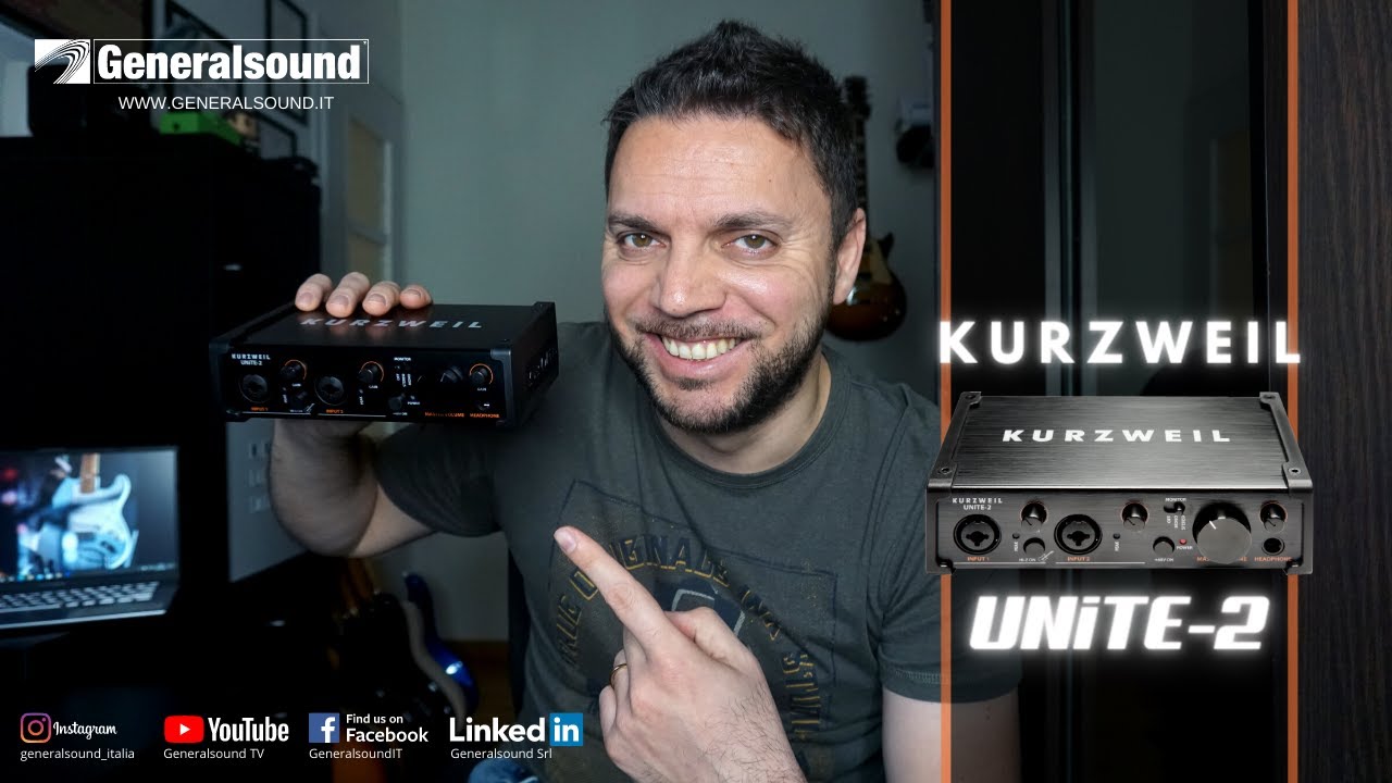 La scheda audio secondo KURZWEIL - UNITE 2 - Generalsound.it