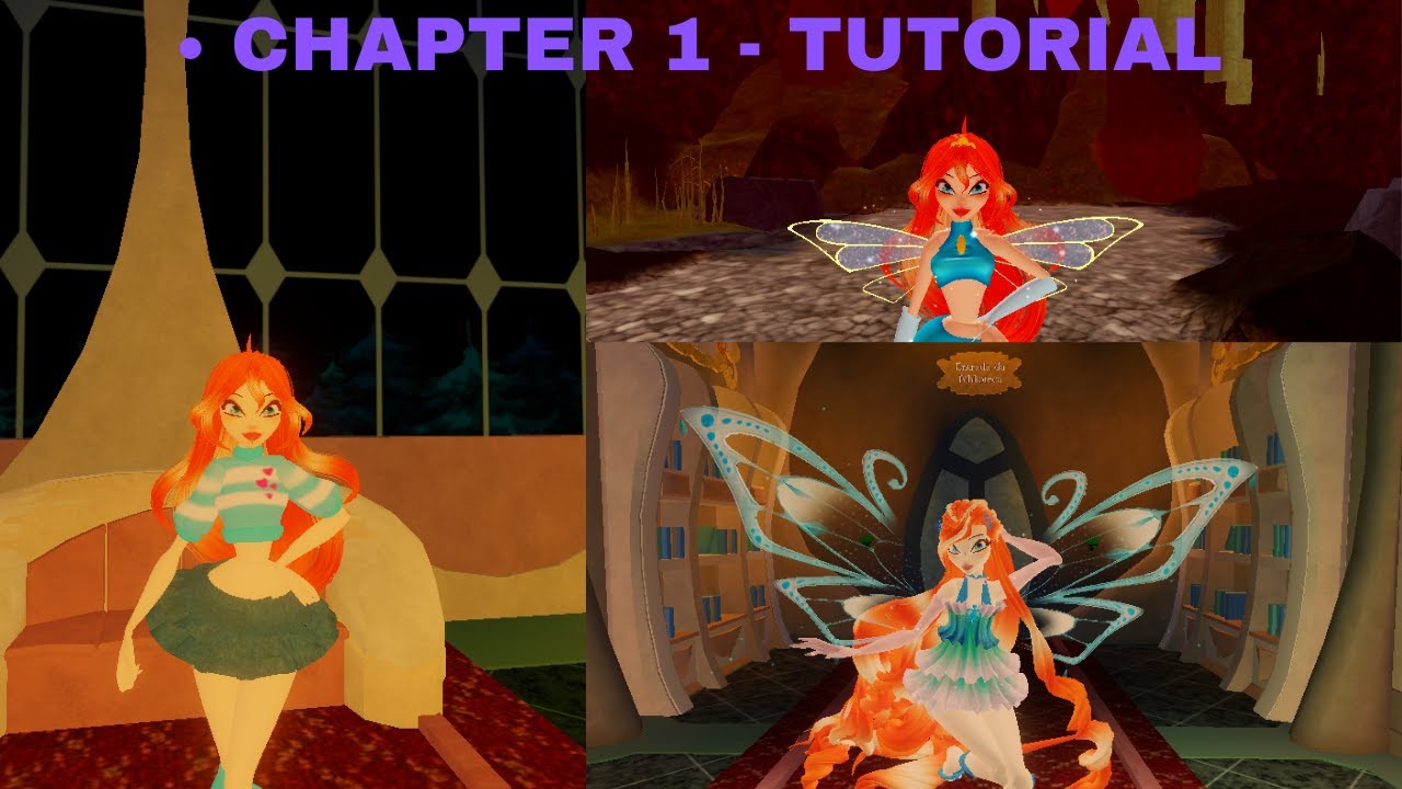 [ CHAPTER 1 ] - Tutorial de como obter a bloom enchantix e magic winx - ( The Fairy Guardians )