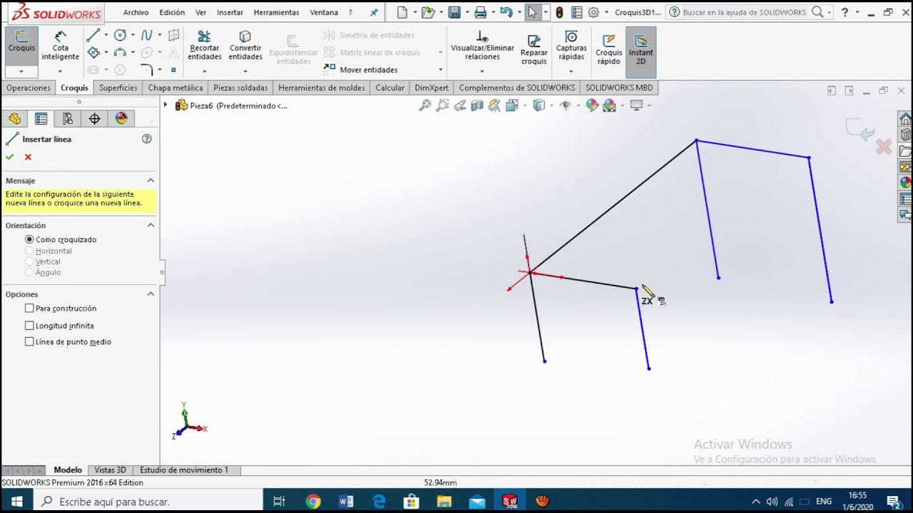 Piezas soldadas Solidworks.