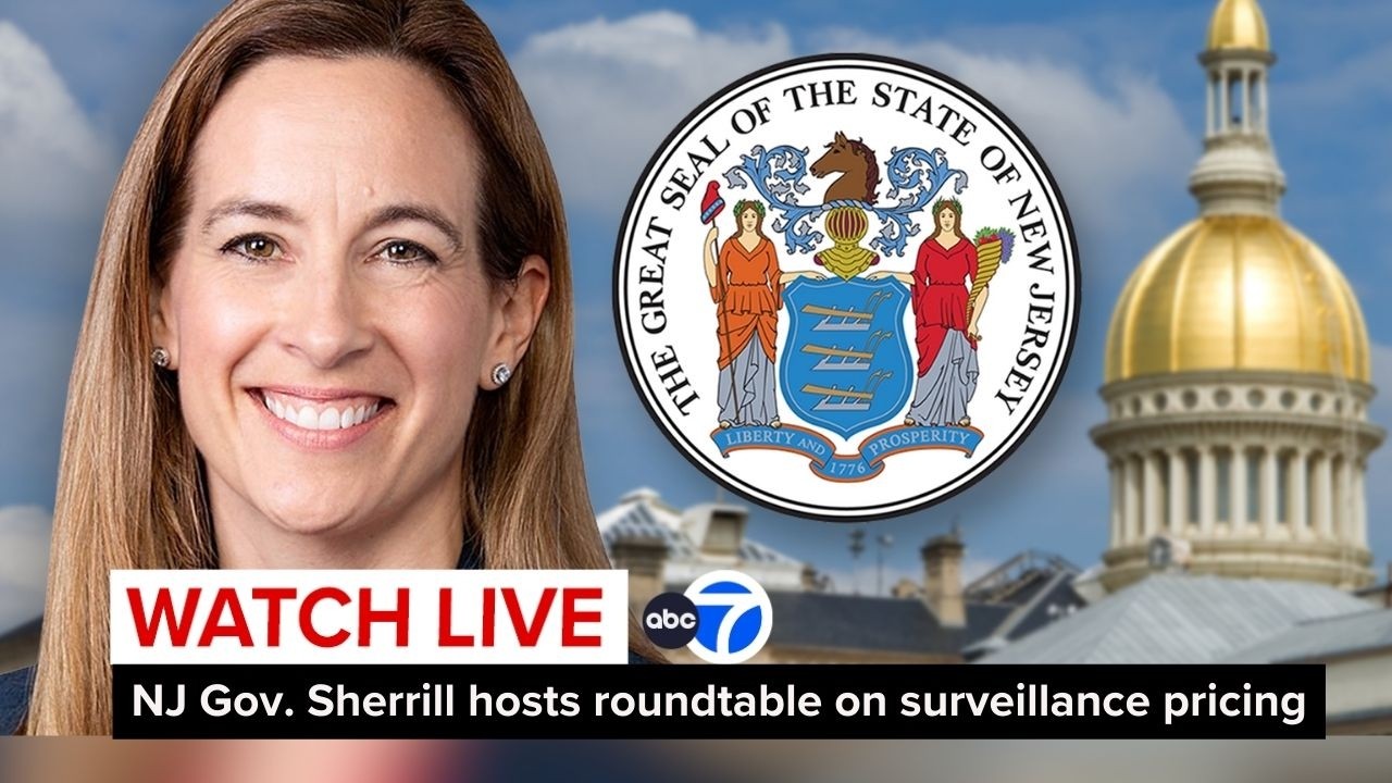 LIVE | NJ Gov. Mikie Sherrill hosts roundtable discussion on surveillance pricing