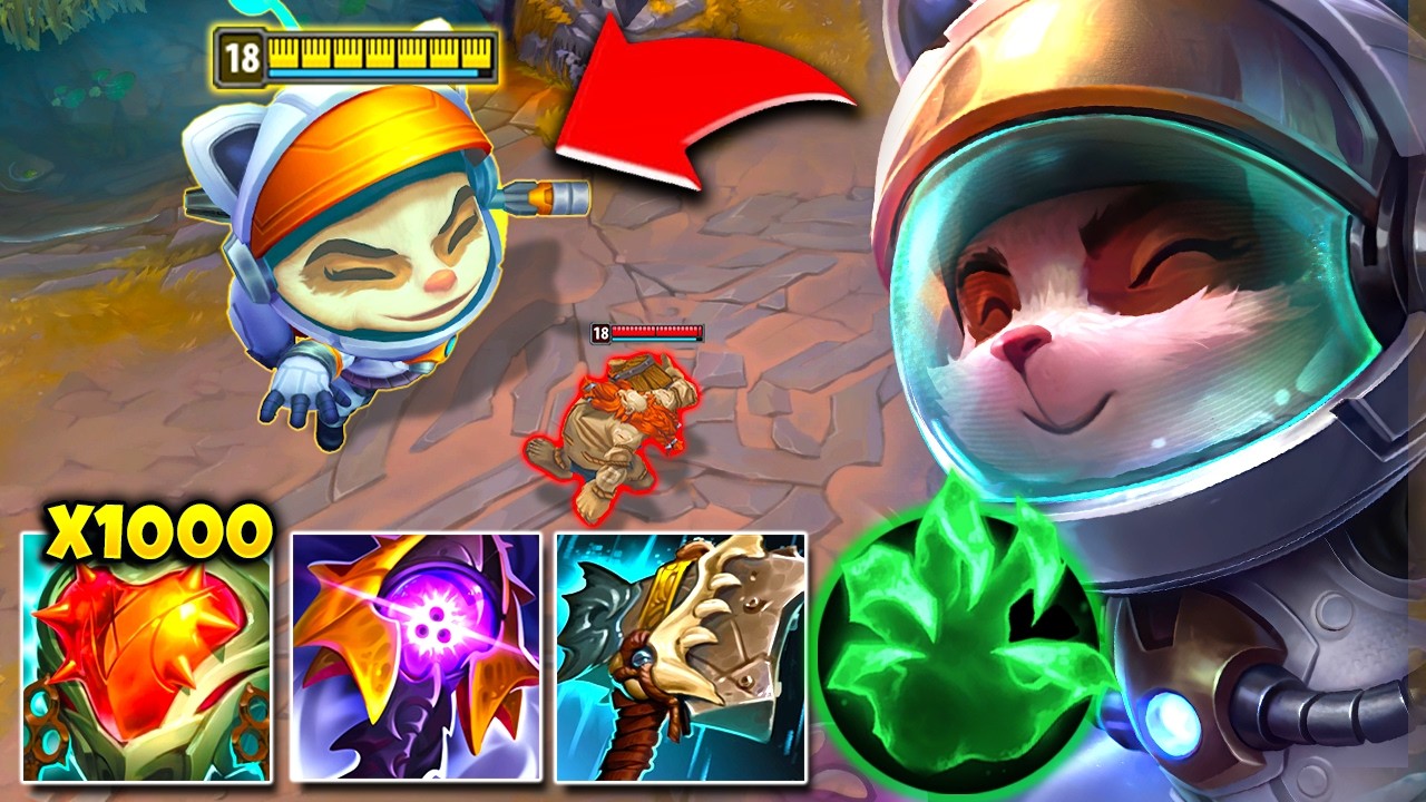 So I think Tank Teemo might be a little broken... (TANK-MO)