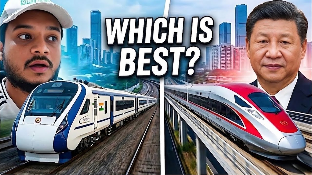 India's Fastest Train vs China's Bullet Train
