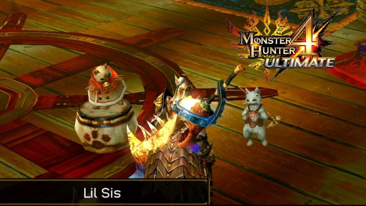 A New Palico - Lis Sis! | (DLC) Second Episodic Quest - Code 16010 | MH4U (Nintendo 3DS)