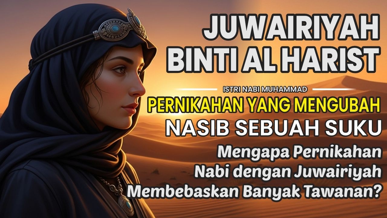 Juwairiyah Binti Al Harist : Tawanan Perang yang Menjadi Istri Nabi ﷺ !!