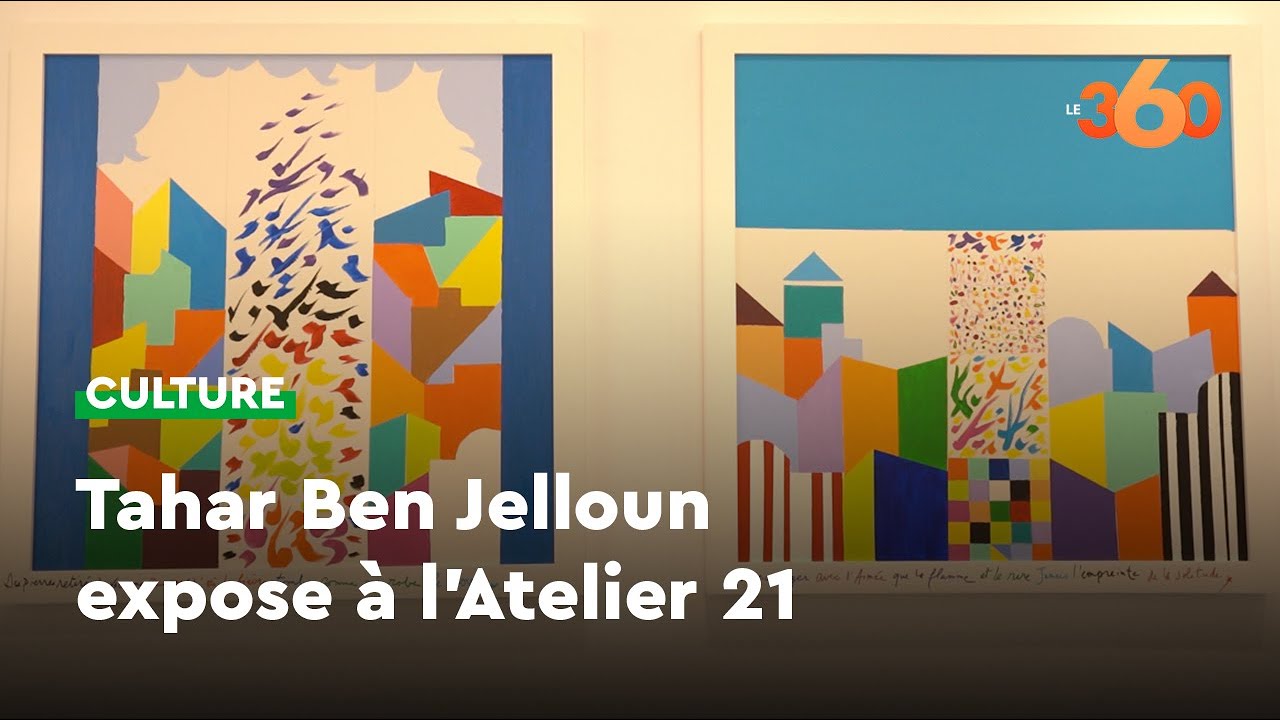Tahar Ben Jelloun expose à l'Atelier 21