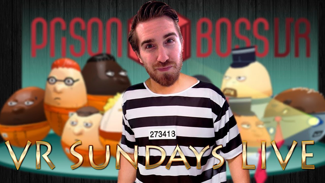 PRISON BOSS FAREWELL STREAM! | VR Sundays with Rowdy #14