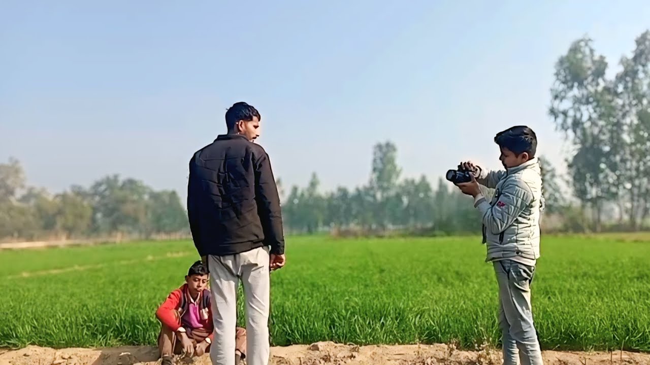 My First Vlog Shooting Time ||Village Vlog ||Joraj What 