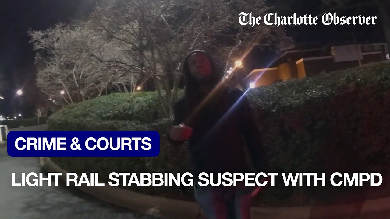 CMPD&rsquo;s last interaction with DeCarlos Brown Jr. before fatal stabbing of Iryna Zarutska