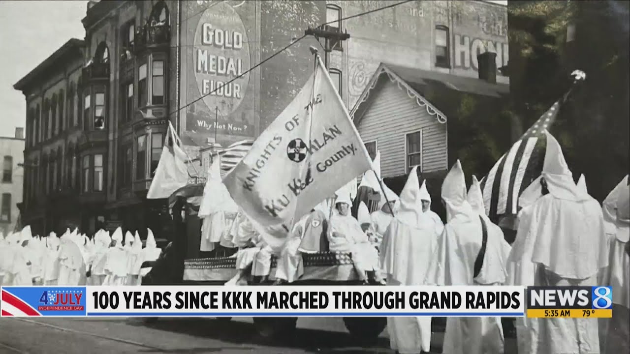 100 years later: The KKK parades through downtown Grand Rapids
