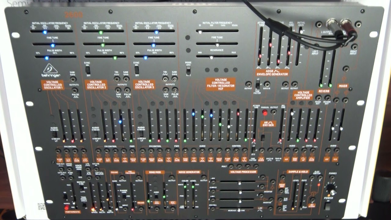 Behringer 2600 - Quick Demo (No Talking)