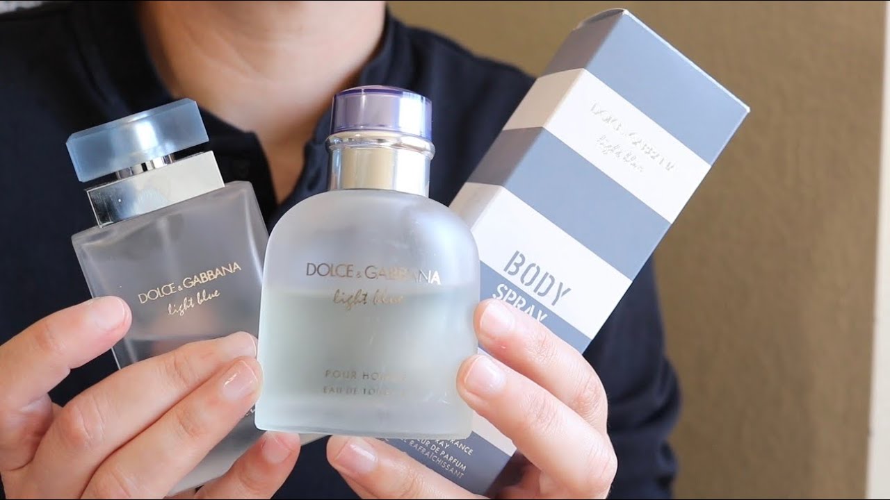 3 Dolce & Gabbana Light Blue Fragrances ASMR with No Talking
