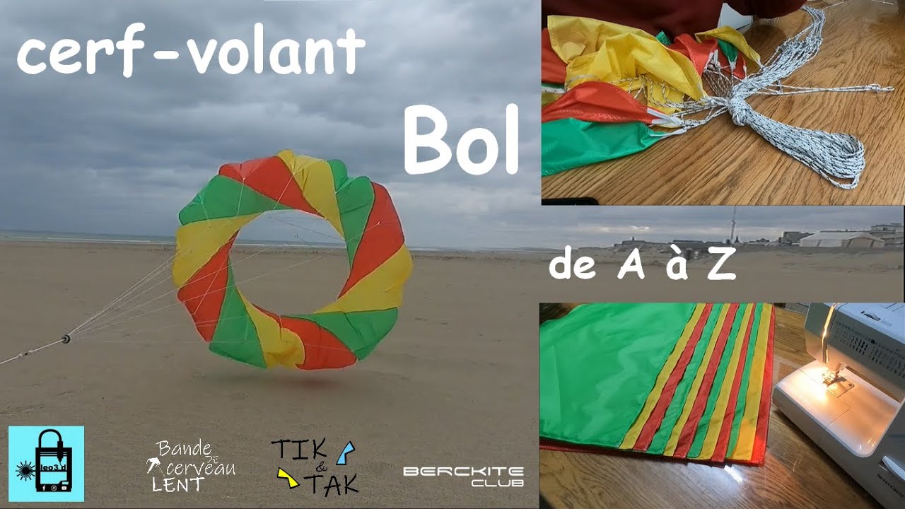 Création d'un cerf-volant Bol de A à Z