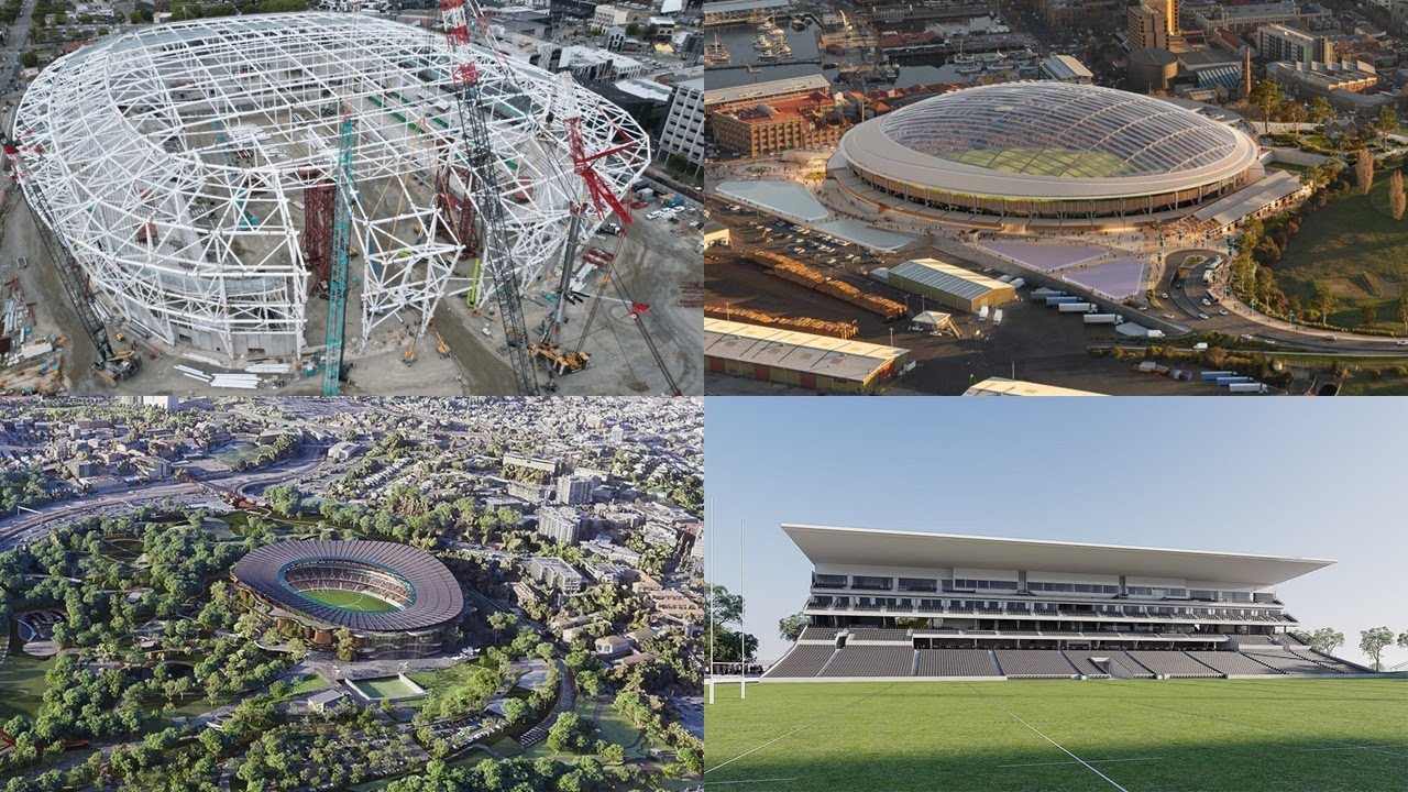 Top 8 Future Stadium Projects 2025 - 2035 (AUS & NZ)
