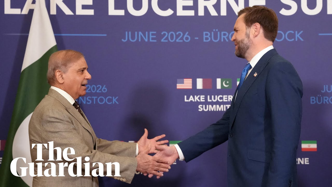 JD Vance meets Pakistan delegation before Iran talks in Switzerland