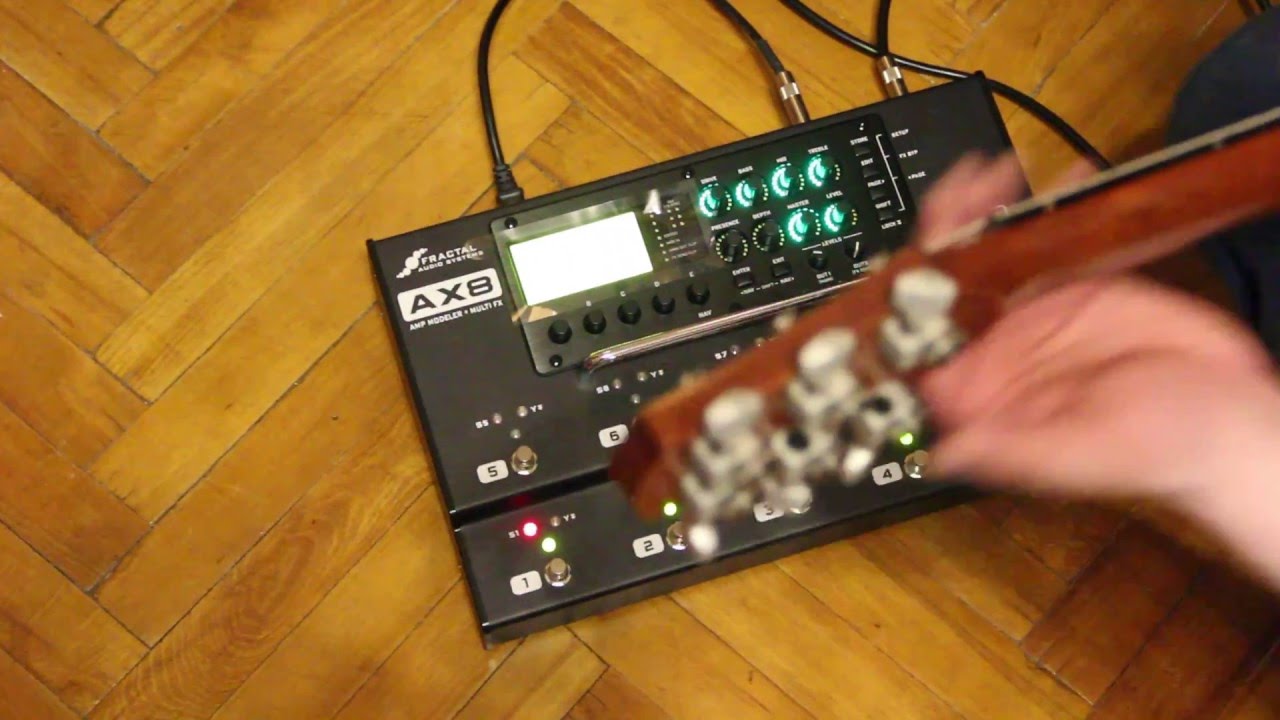 Fractal Audio AX8 First Connection