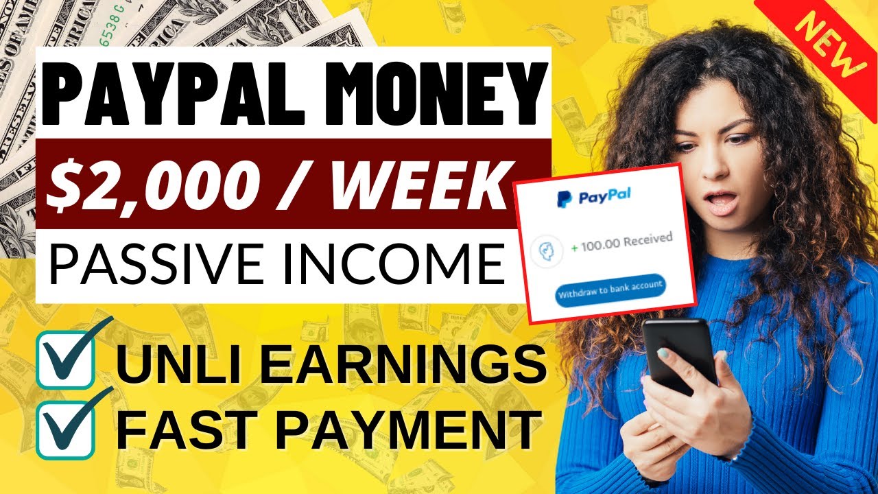 FREE PayPal Money | $50 per HOUR Using This METHOD | PASSIVE INCOME IDEAS (Step-by-step tutorial)