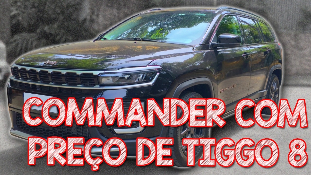 PREÇO DESPENCOU! MESMO PREÇO DE TIGGO 8 - Avaliação novo Commander 2026