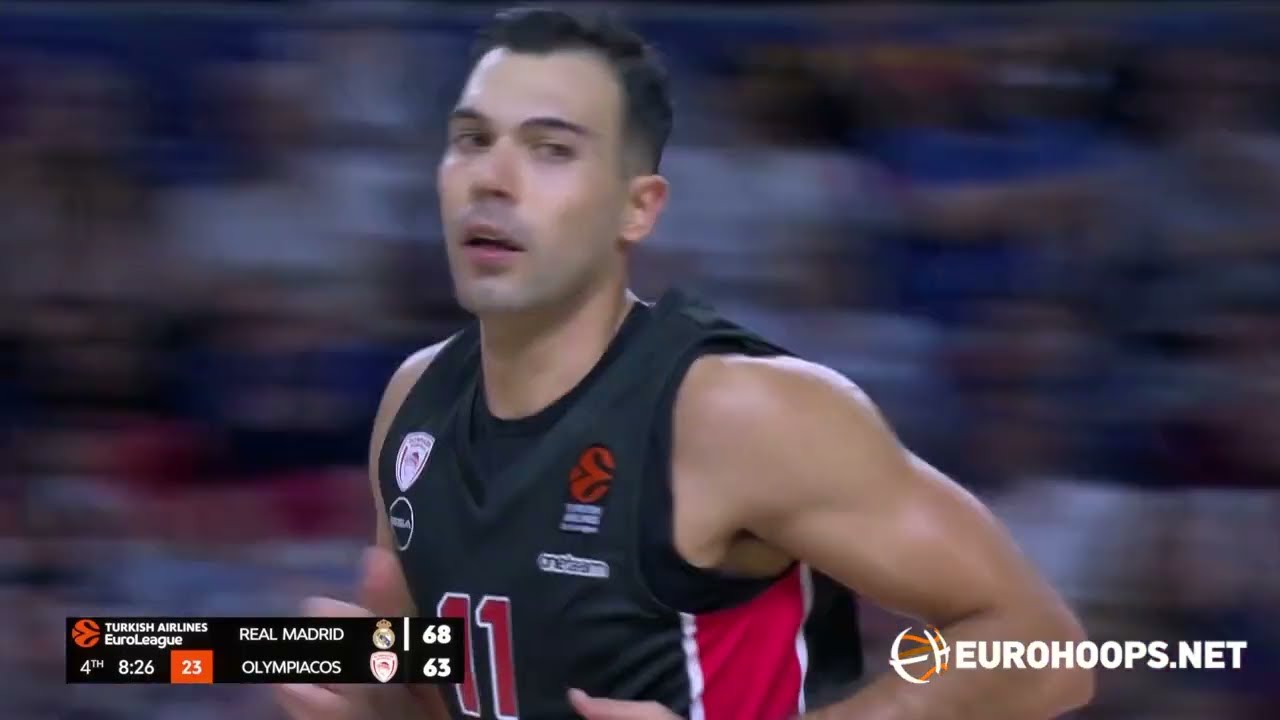 Real Madrid - Olympiacos Piraeus 87-89: Kostas Sloukas (14 points w/ the game winner, 7 assists)