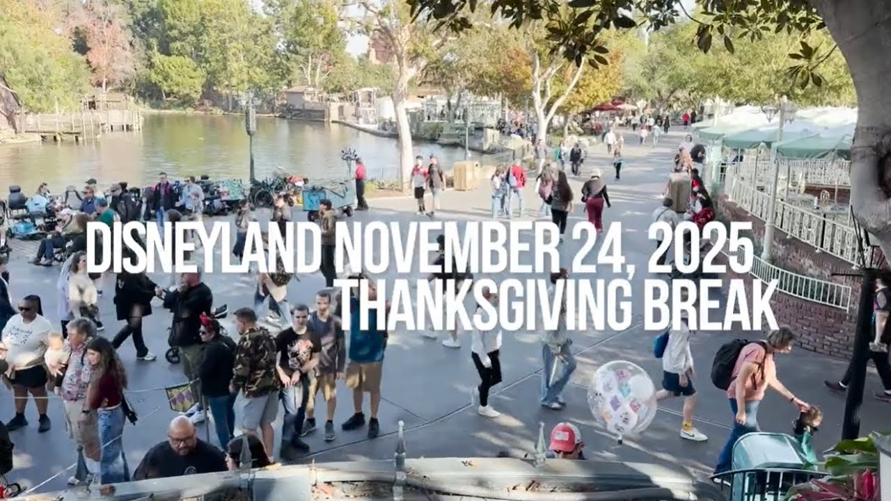Disneyland Pirates Attraction - Thanksgiving 2025 New POV