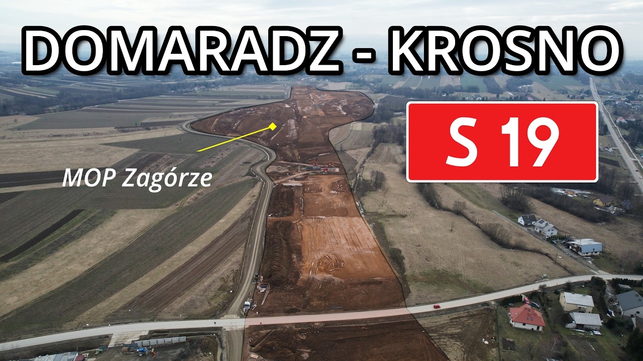 Budowa drogi ekspresowej S19 Domaradz - Krosno
