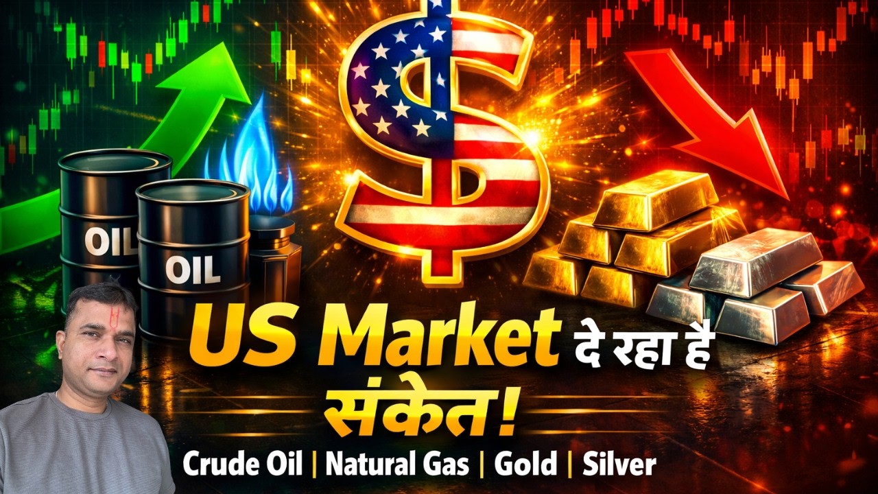 Crude Oil, Natural Gas, Gold & Silver Analysis Using US Market Data | Big Move Coming?