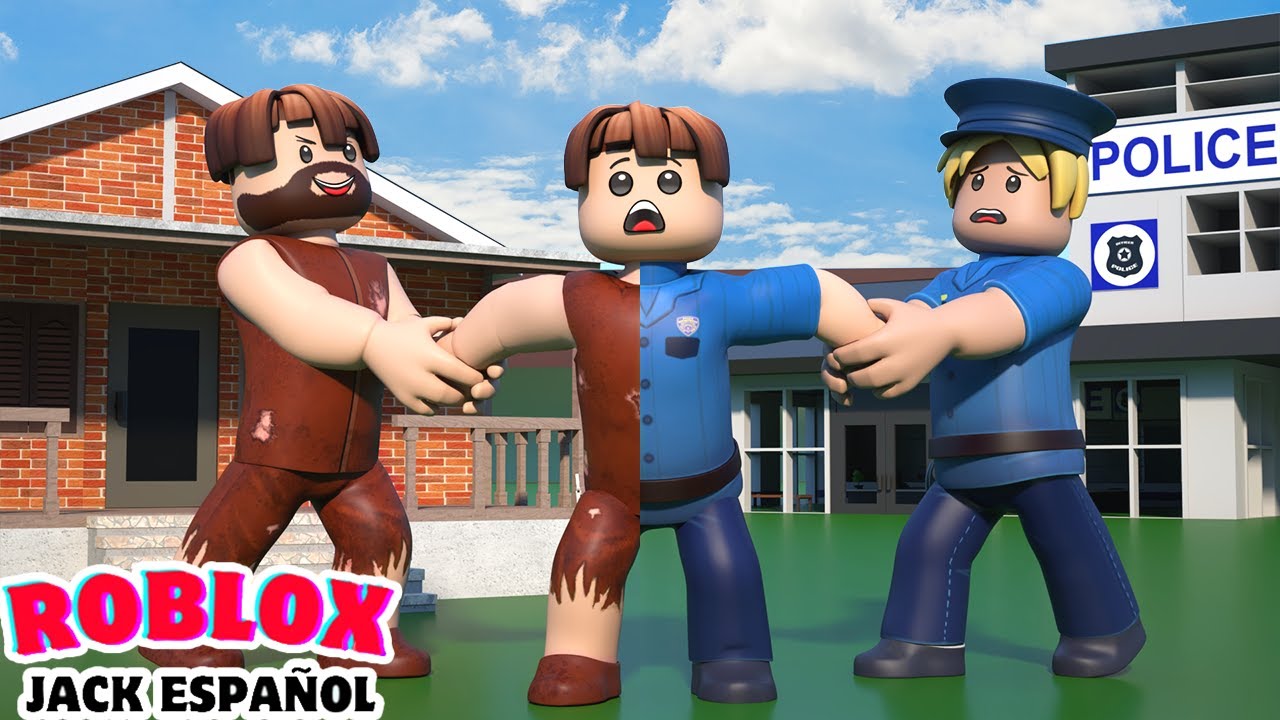 ROBLOX Brookhaven 🏡RP: Pobre Se Convierte en Policía | Roblox Jack Español