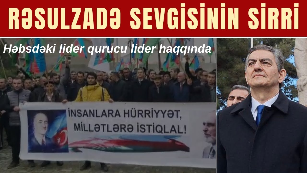 Rəsulzadəyə xalq sevgisinin sirri nədədir? Əli Kərimlinin unudulmaz çıxışı