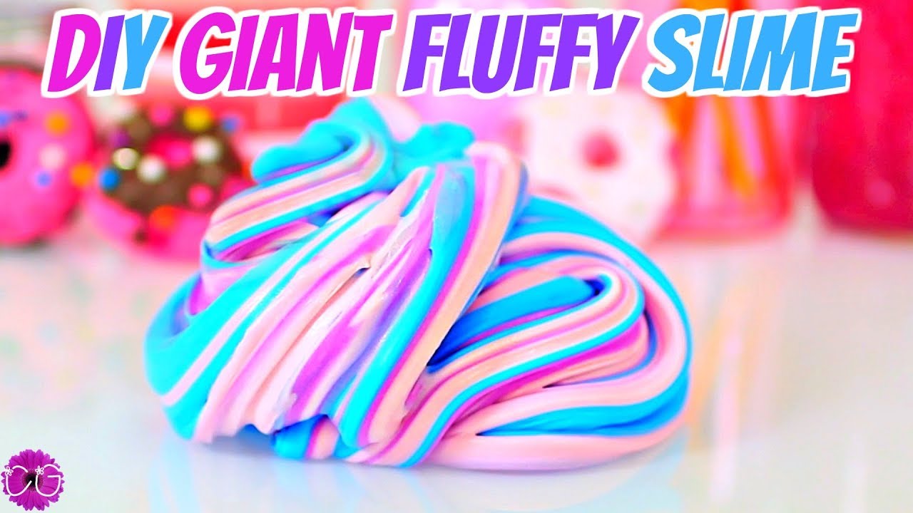 GIANT UNICORN SLIME! 🦄 HUGE FLUFFY SLIME!