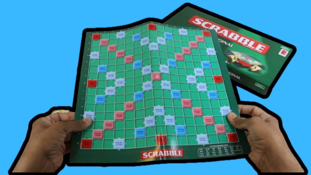 Scrabble Crossword Board Game | Unboxing & Review