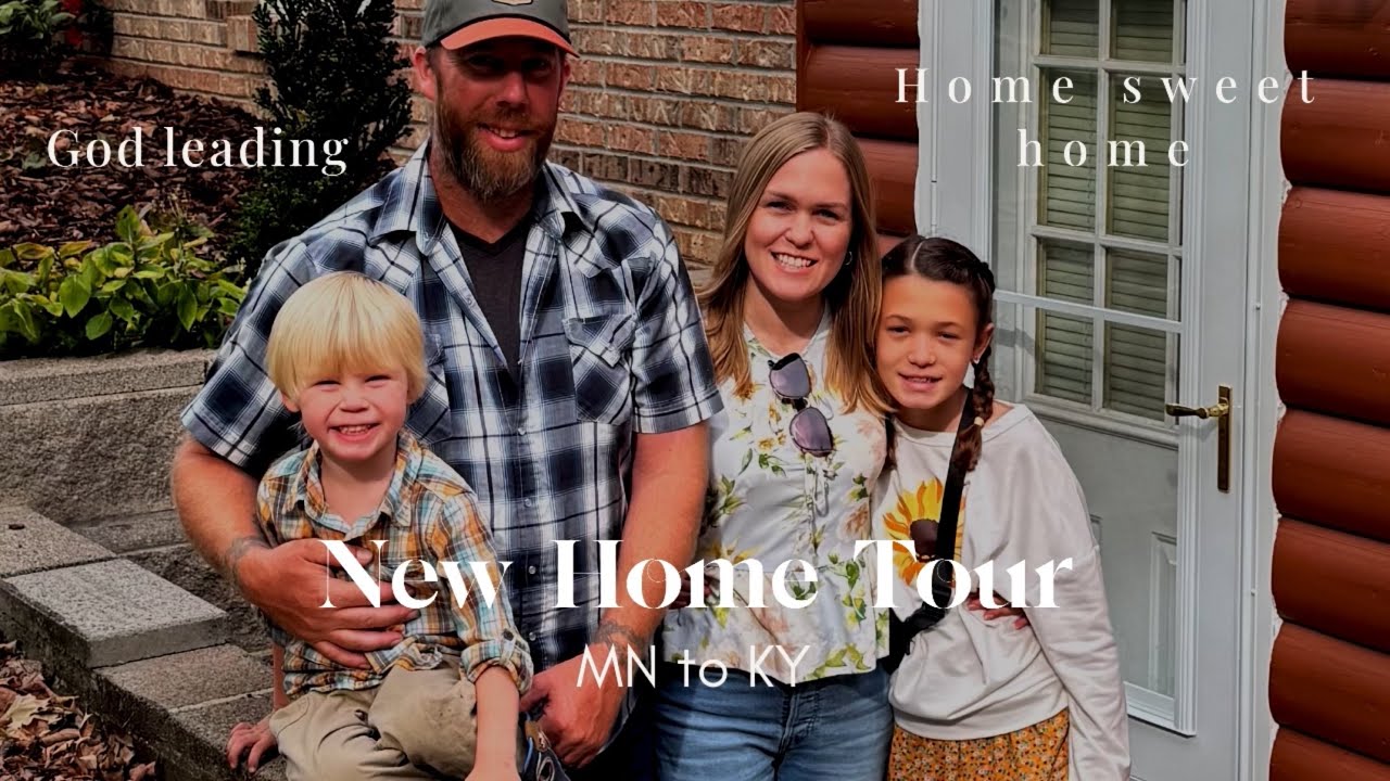 New home tour! Family from Minnesota takes a leap of faith and moves to Kentucky. 