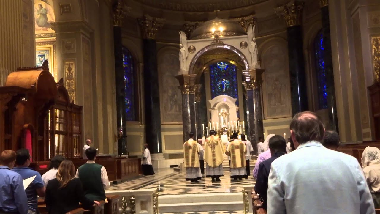 Solemn High Mass of Ascension Thursday 2015 - Processional