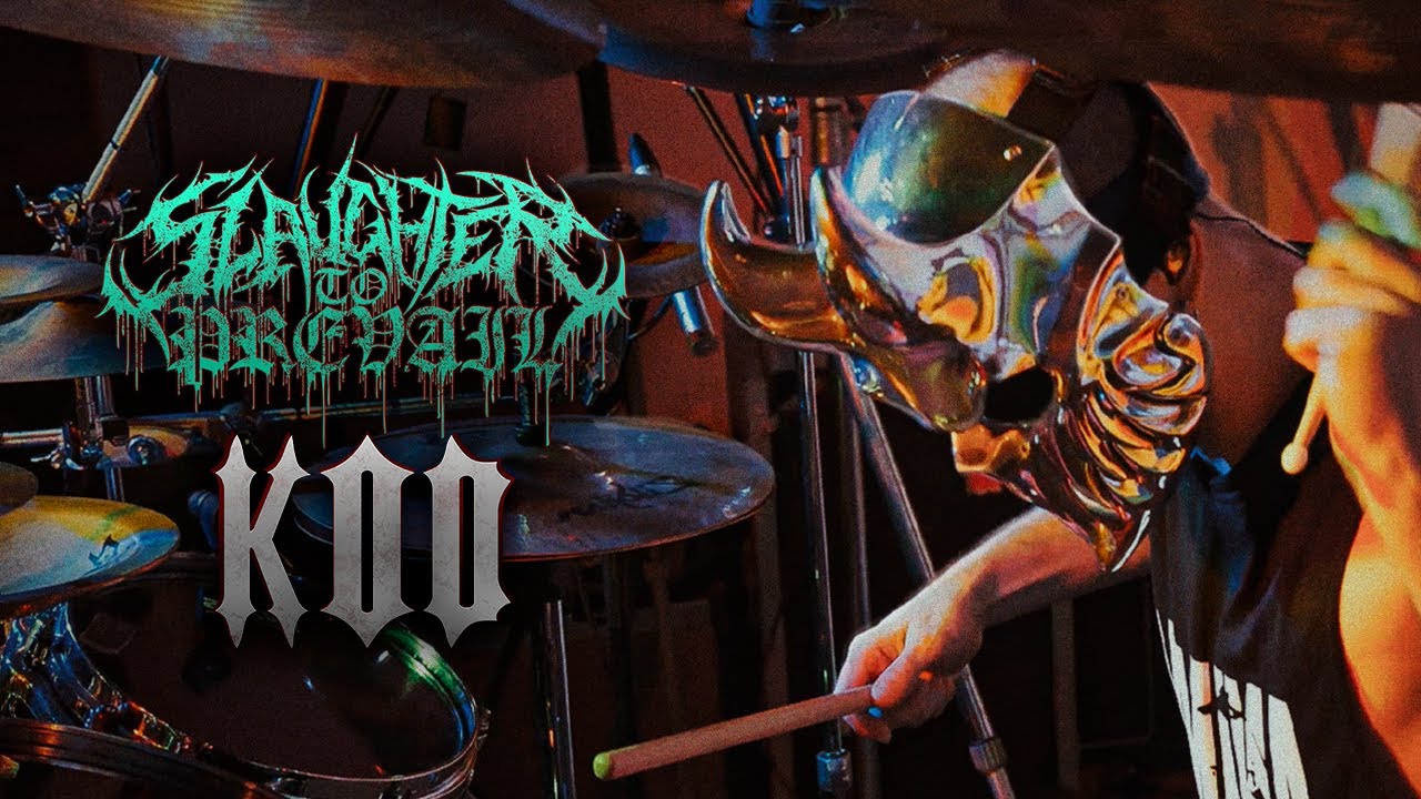 SLAUGHTER TO PREVAIL - KID OF DARKNESS (DRUM PLAYTHROUGH)