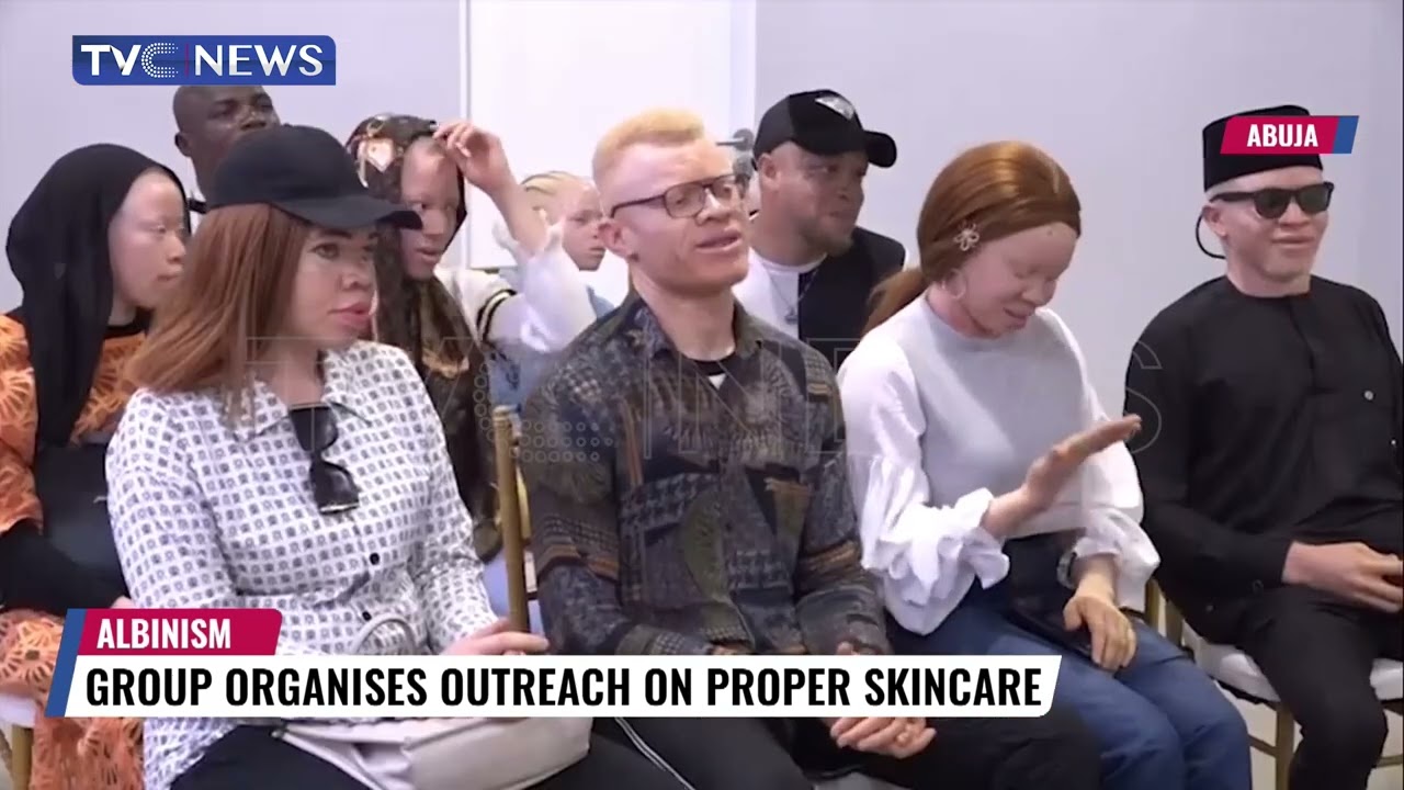 An Organization in Abuja Encourages Good Albinism Skincare