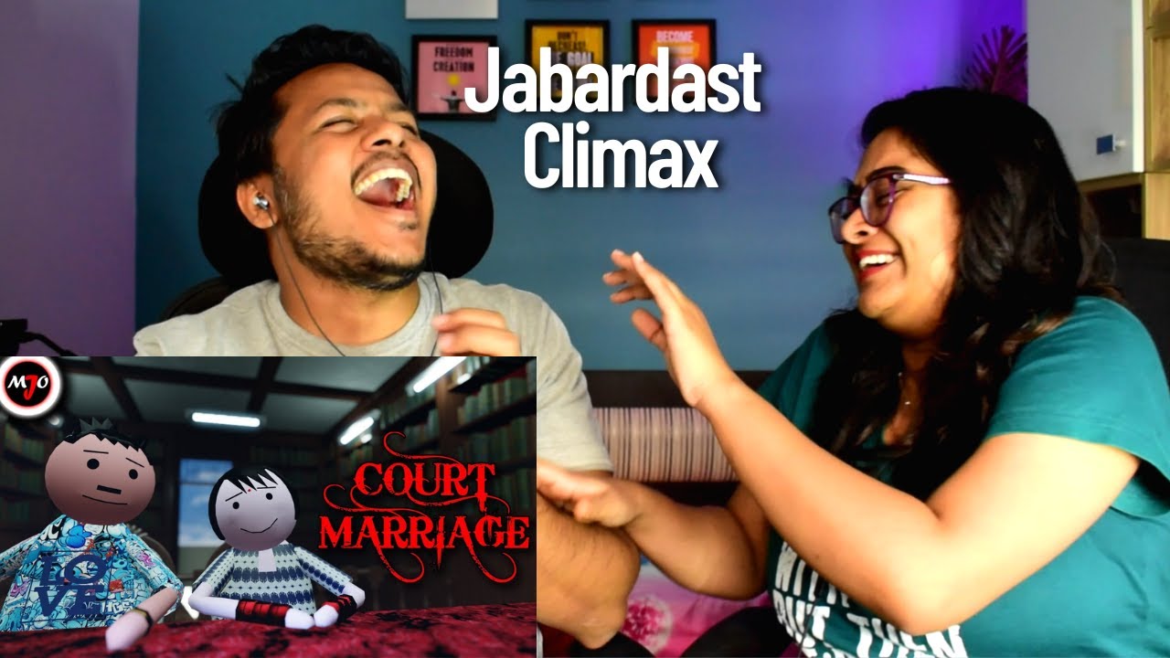 MAKE JOKE OF ||MJO|| - COURT MARRIAGE | REACTION | @MrMrsPandit