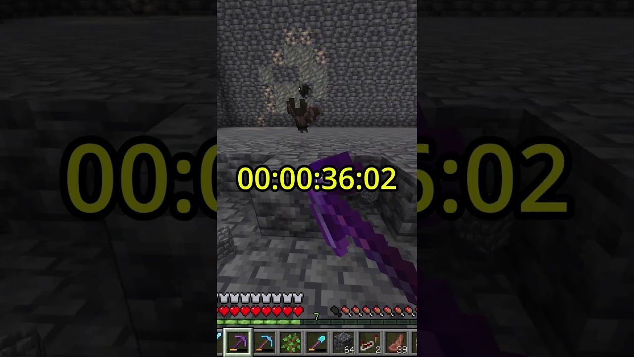 Kopię codziennie przez minute dop&oacute;ki nie dokopię się do bedrocka Dzień 103 #minecraft #gaming
