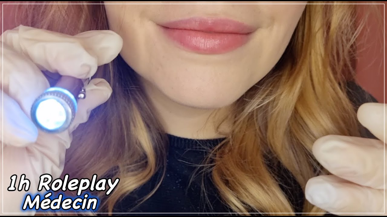 ASMR FRANÇAIS 🌸 1H DE ROLEPLAY MÉDECIN POUR T'ENDORMIR