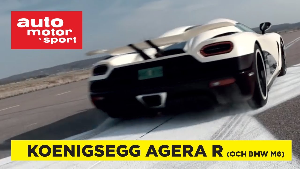 Provkörd: Koenigsegg Agera R och BMW M6
