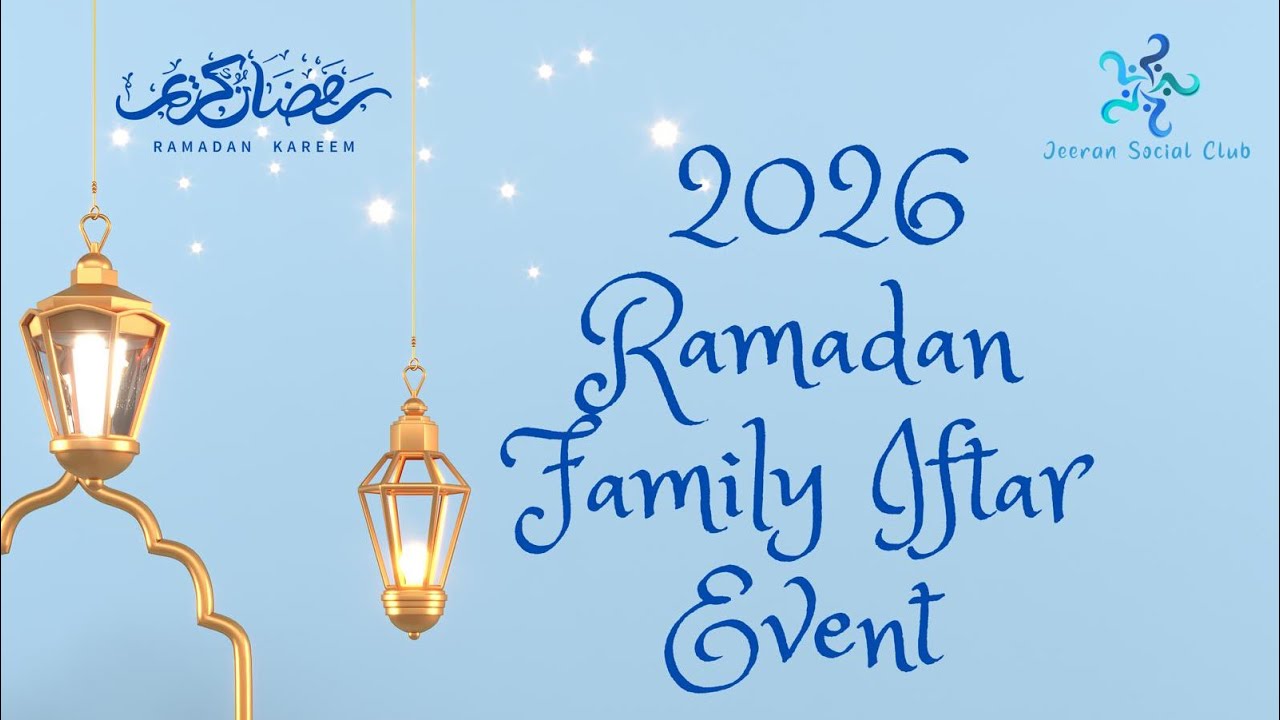 Jeeran Ramadan Family Iftar - 7 March 2026