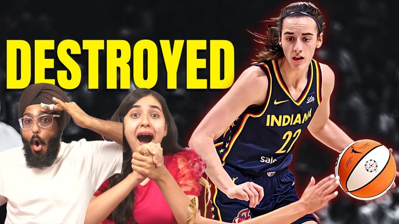 Indians React to Caitlin Clark DESTROYING the WNBA for 8 Minutes Straight