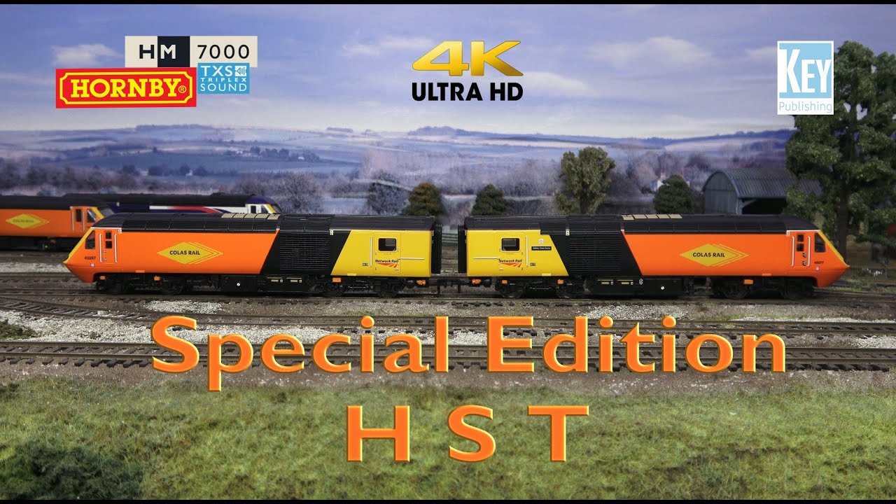 Hornby / Key Publishing Colas Network Rail HST Special Edition