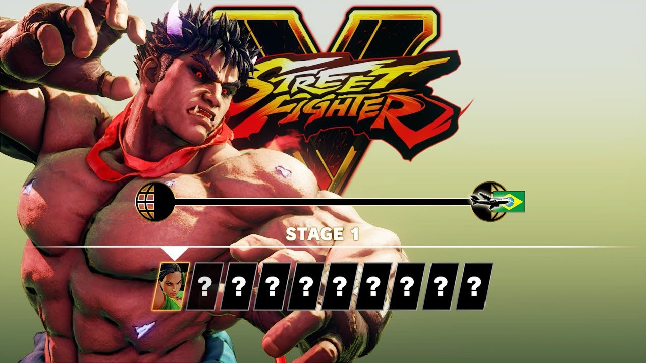 SFV AE - Kage [Evil Ryu Manifestation] Arcade Mode (Street Fighter V Path)