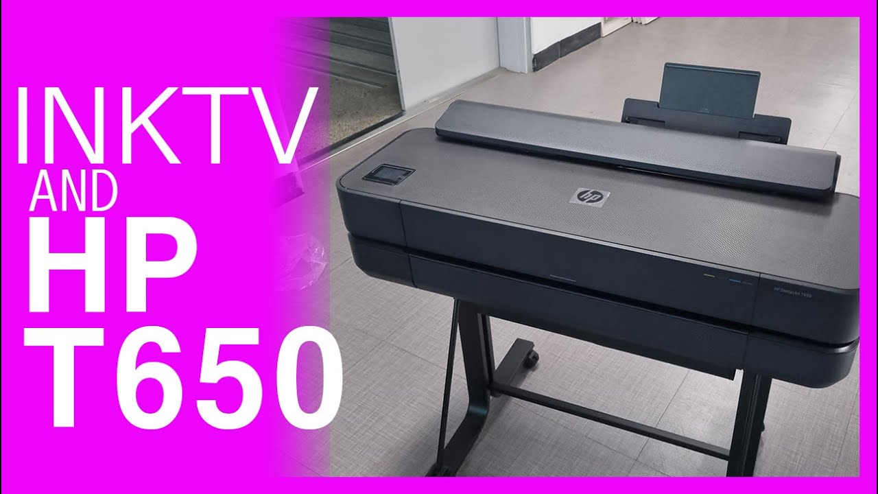[IBLOCK] HP 플로터 디자인젯 T650 현장 설치