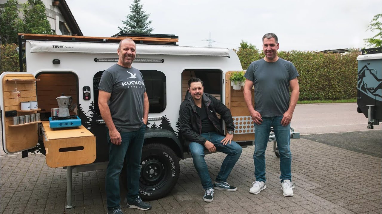 Kleinster Wohnwagen 2022: Kuckoo Camper Bruno 2022. XL Bett. XL Platz. Superleicht. Superg&uuml;nstig!