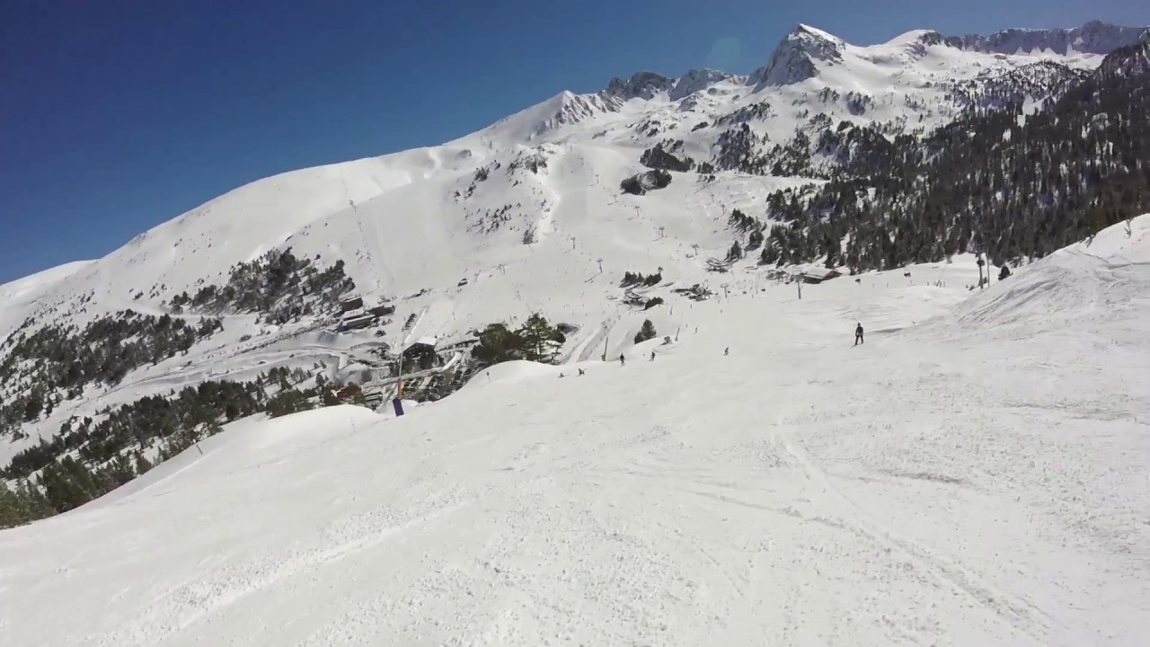 Ski Grandvalira 2018 - Slope Moretó (red)