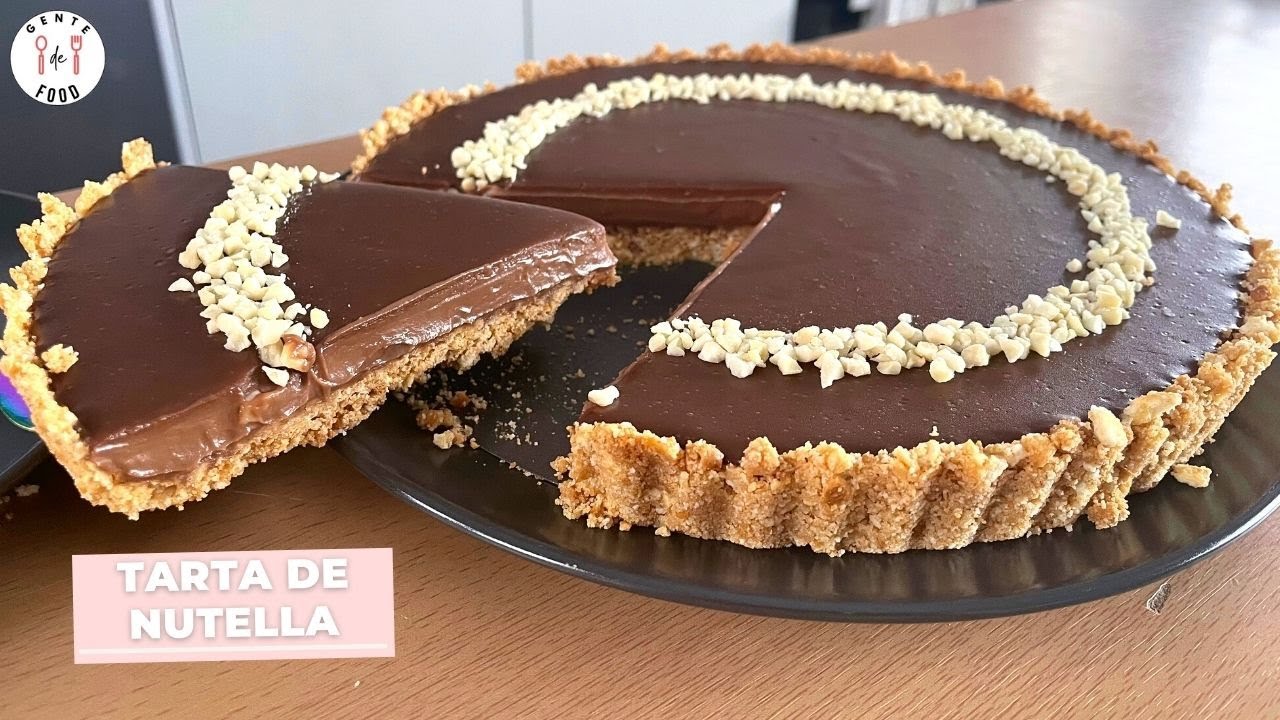 Tarta de Nutella | Receta rápida y fácil | Receta #119 | GENTE DE FOOD